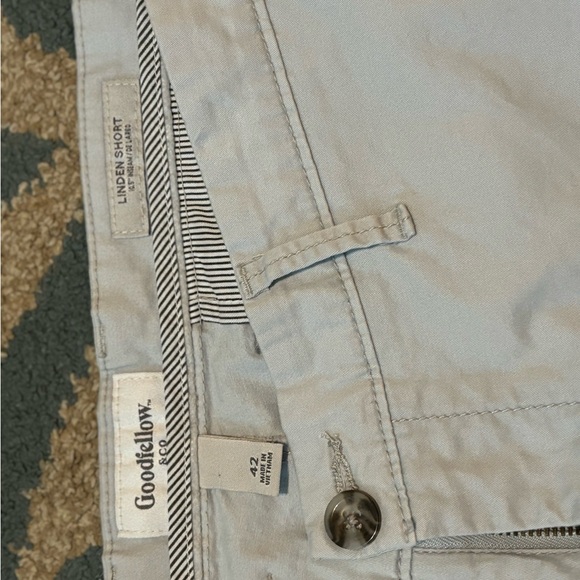 Goodfellow & Co Shorts Size 44 Light Khaki Linden Short - Picture 2 of 3